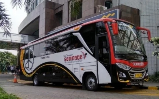 Medium bus pariwisata Sembodo